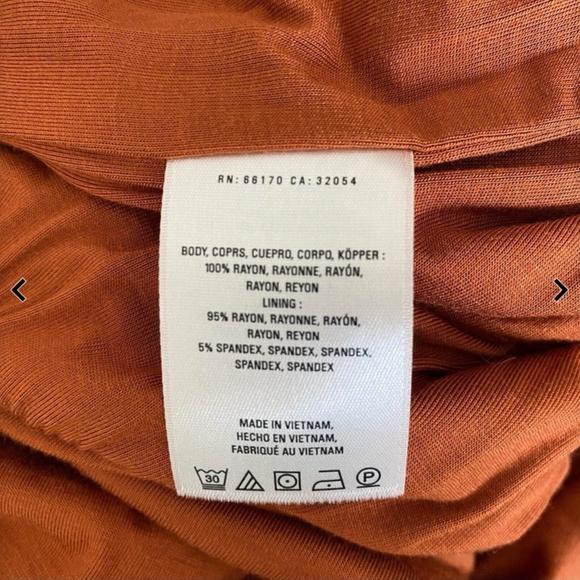 Anthropologie - Maeve Enchantment Copper/Bronze Wide Leg Jumpsuit - Size X-Small - Picture 5 of 5